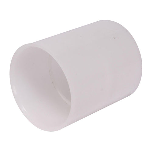 IPEX 029016, IPEX Super Duct Fittings, Polyethylene Coupling, Push Fit, PFC060, 6 Inch Size, White