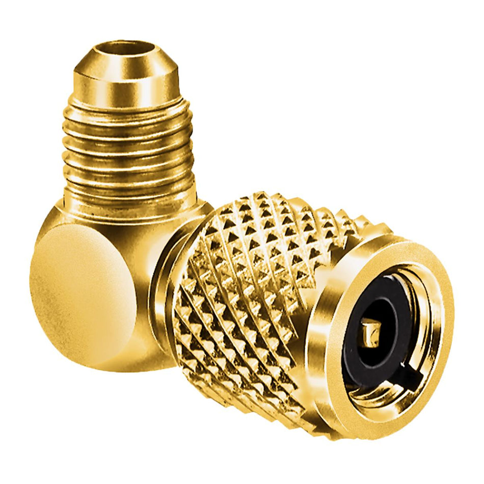 Alltemp 02-CQC-E64, Quick Coupler Elbow, 3/8'' QC x 1/4'' SAE Elbow (No Depressor)