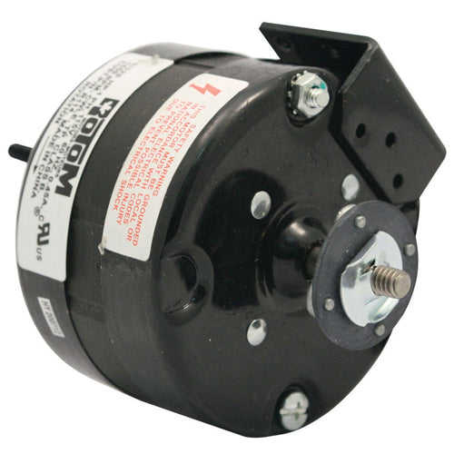 Rotom R1-R114, 3.3'' Refrigeration Hubless Motor, Totally Enclosed, Sleeve Bearing, Shaded Pole, 0.45 Amps, 1/125 HP, 1/1550 Spd/RPM, 115 Voltage, CW Rotation