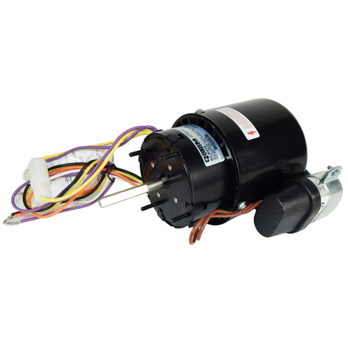 Rotom R2-R419, 3.3'' Ventilation Motor, PSC Type, 1/8 HP, 1.8 Amps, 115/230 Volts, 1/3000 Spd/RPM, Ball Bearing, Reversible Rotation, 4MFD Capacitor, 1.175''x5/16'' Shaft
