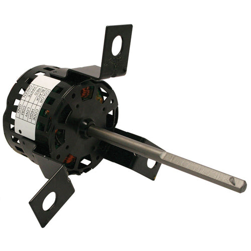 Rotom R3-R343, 3.3'' Exhaust Fan Motor, Shaded Pole, Sleeve Bearing, 1/40 HP, 1.4 Amps, 115 Volts, 2/1550 Spd/RPM, CCW Rotation, 5-3/4''x3/8'' Shaft