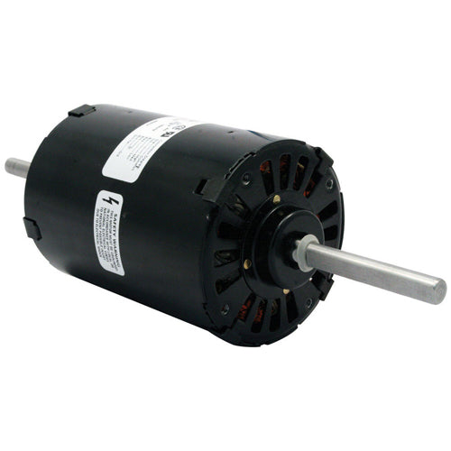 Rotom R3-R366, 3.3'' Heat Recovery Ventilation Motor, PSC Type, Sleeve Bearing, 1/7 HP, 115 Volt, 1.7 Amps, 3/1630 Spd/RPM, CW Rotation, 7.5MFD Capacitor, 2.97''×3/8''×3'' Shaft