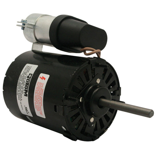 Rotom R3-R370, 3.3'' Refrigeration Motor, PSC Type, Open Enclosed, Ball Bearing, 120 Volt, 1/20 HP, 1/1550 Spd/RPM, 0.75 Amps, CW Rotation, 2.7''×5/16'' Shaft