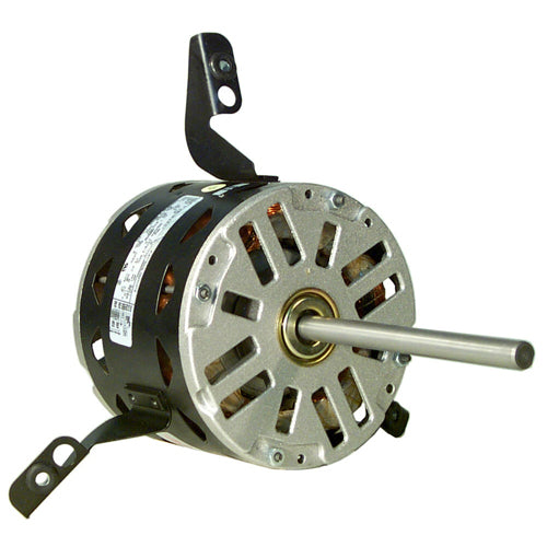 Rotom R6-R42319, 5.5'' Direct Drive Motor, PSC Type, Sleeve Bearing, 115 Volts, 1/3 HP, 6 Amps, 3/1075 Spd/RPM, Reversible Rotation, 10MFD Capacitor, 6''×1/2'' Shaft