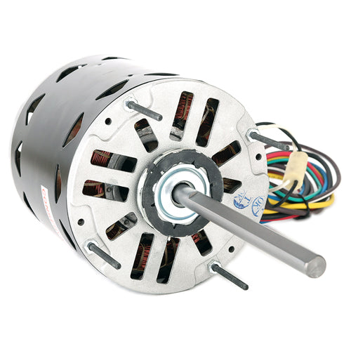 Rotom R6-R42785, 5.5'' Direct Drive Motor, PSC Type, Sleeve Bearing, 115 Volts, 1/2 HP, 7.4 Amps, 3/1625 Spd/RPM, Reversible Rotation, 15MFD Capacitor, 6.5''×1/2'' Shaft