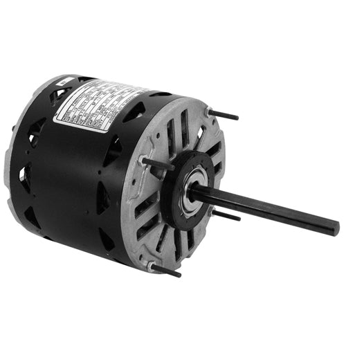 Rotom R6-R43603, TruckStock™ 5.5'' Direct Drive Replacement Motor, Ball Bearing, 3/4,1/2,1/3,1/4,1/5 HP, 4/1075 Spd/RPM, 208-230 Volts, 3.9/3.6/3/2.3/2 Amps, 38'' Leads, 1/2''×5'' Shaft