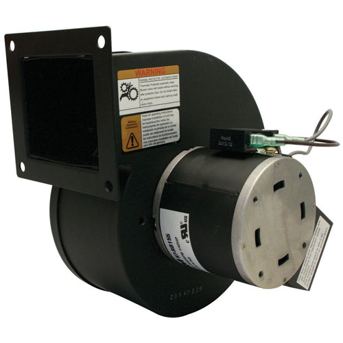 Rotom R7-RB155, 3.3'' Direct Drive Exhaust Blower, PSC Type, 148 CFM, 115 Volts, 1/40 HP, 0.75 Amps, 1/2480 Spd/RPM, CCW Rotation, Ball Bearing, 4MFD Capacitor