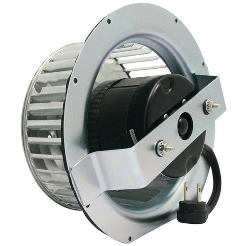 Rotom R7-RB28, Exhaust Blower Fan Kit, Shaded Pole, 115 Volts, 201 CFM, 1/20 HP, 1.65 Amps, 1/1550 Spd/RPM, CW Rotation, Sleeve Bearing, 1.4''×5/16'' Shaft
