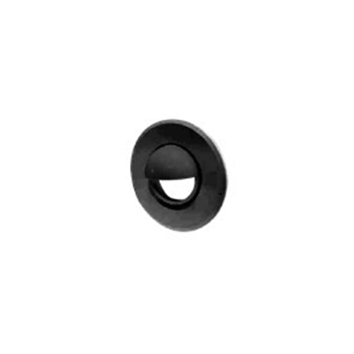 ORTECH RDT12-4BK, Mini Step / Deck Trim Premium Round w/Scoop, Black, 5 Packs