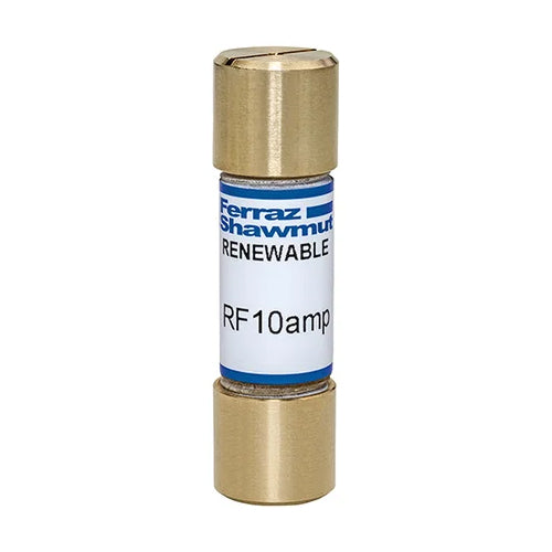Mersen RF10, RF Class H Fast-Acting Fuse, 250VAC, 10A, Ferrule Type