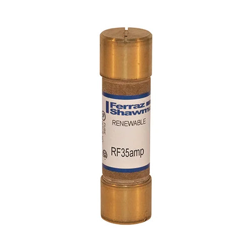 Mersen RF35, RF Class H Fast-Acting Fuse, 250VAC, 35A, Ferrule Type