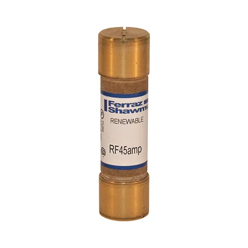 Mersen RF45, RF Class H Fast-Acting Fuse, 250VAC, 45A, Ferrule Type