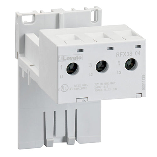 Lovato RFX3804, Independent Mounting, Screw Fixing or 35mm Din Rail Mounting, For Relay RF38