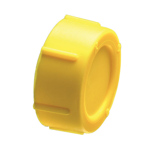 Arlington RGD75C, 3/4" Rigid Conduit Cap, Yellow, Plastic, 100 Packs