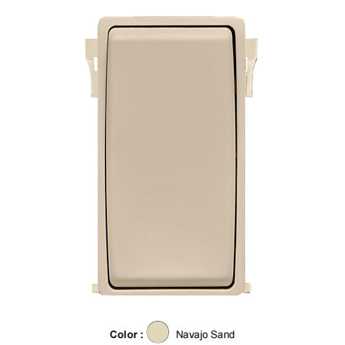 Leviton RK15X-NS, Color Change Kit for Single Pole, 3-Way and 4-Way RENU Switches, Navajo Sand, 5 Packs