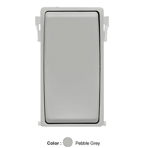 Leviton RK15X-PG, Color Change Kit for Single Pole, 3-Way and 4-Way RENU Switches, Pebble Grey, 5 Packs