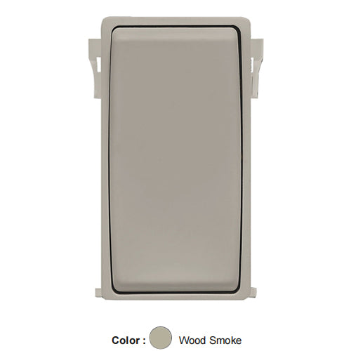 Leviton RK15X-WS, Color Change Kit for Single Pole, 3-Way and 4-Way RENU Switches, Wood Smoke, 5 Packs