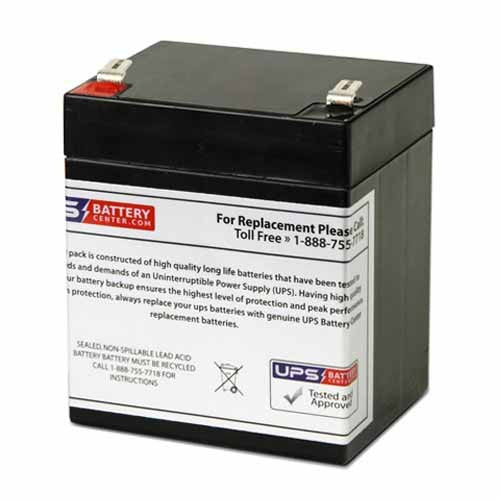 Maple Armor RLSS-B1250, 12 Volt, 5 AH, Rechargeable Battery