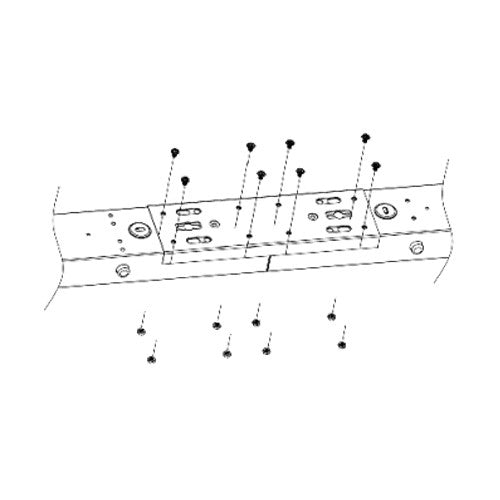 RP-B-LS-G2-CR-SPND, Continuous Row Suspension Mount Kit (work with 2' and 4')