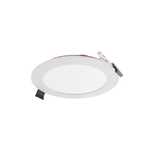 Votatec VO-RP6W13-120-D-5Way-FR, 6″ LED Slim Round Panel Fire Rated Downlight, 5Way CCT Adjustable, 13W, 1100 Lumens, 120V, 2700/3000/3500/4000/5000K, White