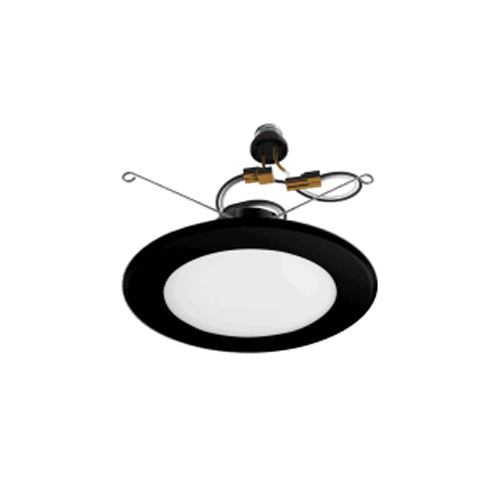 Votatec VO-RR56W14-120-D-5Way/BK, 5″ & 6″ Round LED Retrofit Downlight, 5CCT Adjustable, 14W, 1200 Lumens, 2700/3000/3500/4000/5000K, 120V, Dimmable, Black