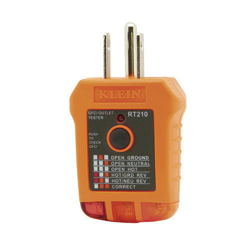 Klein Tools RT210, GFCI Outlet Tester