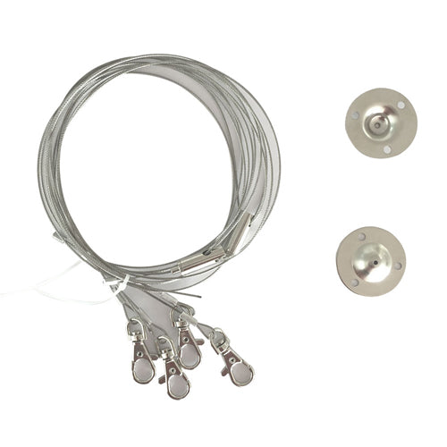 Etlin-Daniels RTBPSPK-22, Suspension Mount Parts Kit for RTBP 2 Ft x 2 Ft LED Flat Panel