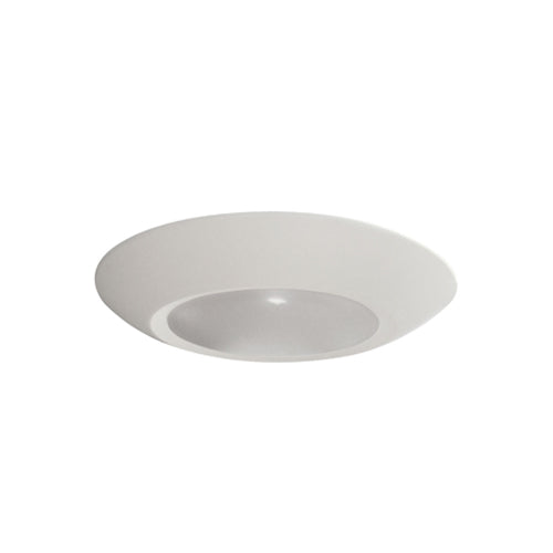 Etlin-Daniels RTFFR4-101-4D-WH, 4‘’ LED Surface Mount Disk Light, 10W, 120V, 4000K Cool White, 600LM, >80CRI, Triac Dimmable, White