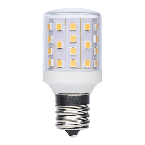 Satco S11203, T14 LED, 3.5W, 120V, 3000K Warm White, 420 Lumens, Intermediate E17 Base, Clear Finish