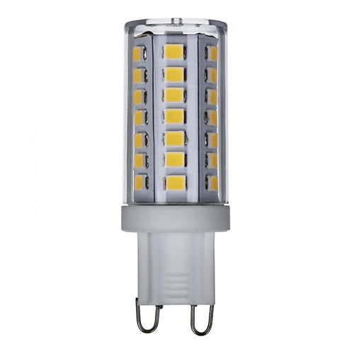 Satco S11238, LED G9, 5W, 120V, 2700K Warm White, 500 Lumens, T4 Shape, Clear Finish