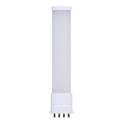 Satco S11556, PL 4-PIN LED, 5.5W, 120-277V, 2700/3000/3500/4000K, 600/620/630/650 Lumens, 2GX7 Base, Ballast Bypass, Frost Finish