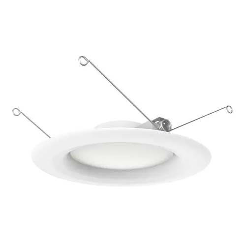 Satco S11641, 5-6'' LED Downlight Retrofit, 9.2W, 120V, 3000K Warm White, 650 Lumens, White Finish