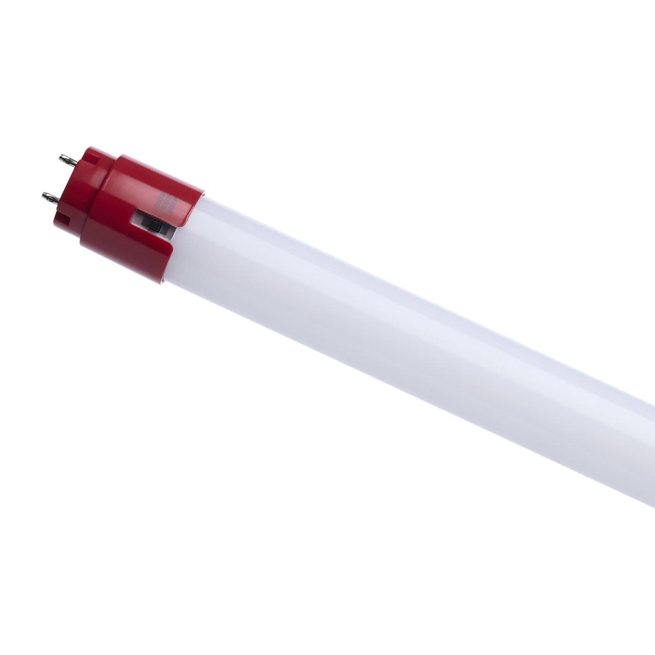 Satco S11732, 4' T8 LED, 15W, 120-277V, 3500/4000/5000K CCT Selectable, 2000 Lumens, Medium Bi Pin Base, Type B Ballast Bypass, Frost Finish
