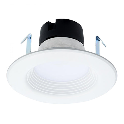 Satco S11838, 4'' LED Downlight Retrofit, 6.5W, 12V, 2700/3000/3500/4000/5000K CCT Selectable, 600 Lumens, Matte White Finish
