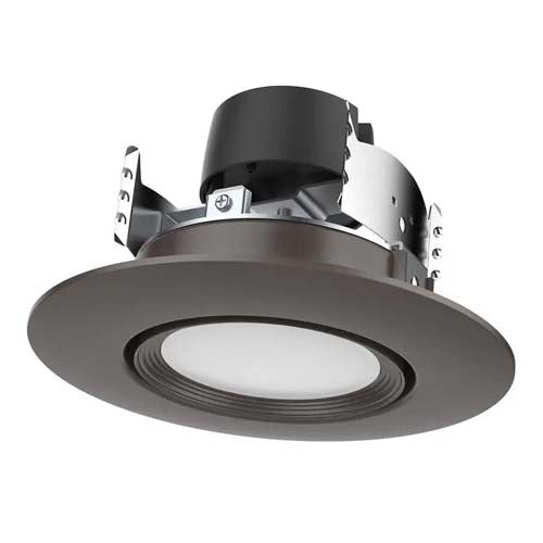 Satco S11856, 4'' LED Retrofit Downlight, 7.5W, 120V, 2700/3000/3500/4000/5000K CCT Selectable, 600 Lumens, Bronze Finish