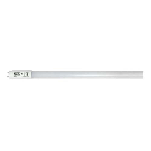 Satco S11917, 4' T8 LED, 18.5W, 120-277V, 5000K Natural Light, 2600 Lumens, Medium Bi Pin Base, White Finish