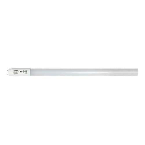 Satco S11950, 1.5' T8 LED, 7W, 120-277V, 3000K Warm White, 700 Lumens, Medium Bi Pin Base, Frost Finish