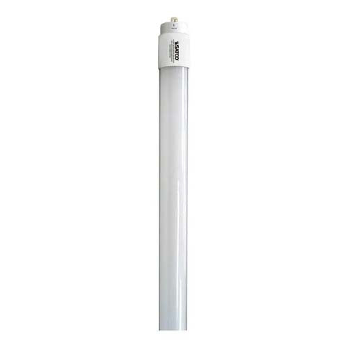 Satco S11957, 8' T8 LED, 24W, 120-277V, 3500K Neutral White, 3200 Lumens, Single Pin Base, White Finish