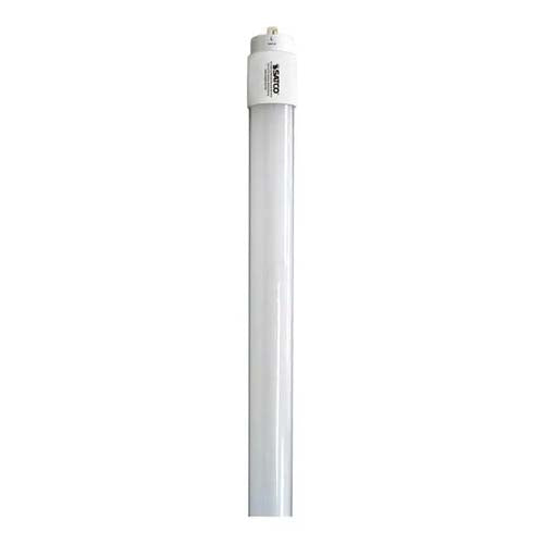 Satco S11958, 8' T8 LED, 24W, 120-277V, 4000K Cool White, 3500 Lumens, Single Pin Base, White Finish