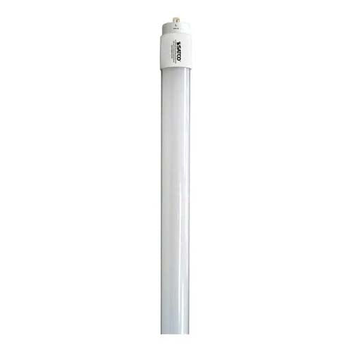 Satco S11959, 8' T8 LED, 24W, 120-277V, 5000K Natural Light, 3500 Lumens, Single Pin Base, White Finish