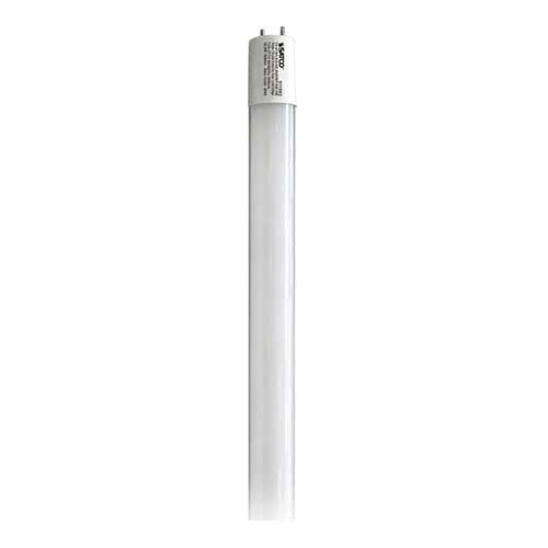 Satco S11962, 4' T8 LED, 10.5W, 120-277V, 4000K Cool White, 1700 Lumens, Medium Bi Pin Base, Gloss White Finish, 25 Packs
