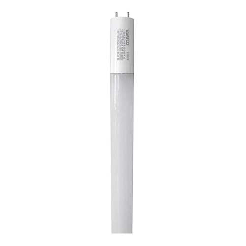 Satco S11975, 4' T8 LED, 12W, 120-277V, 3500K Neutral White, 1700 Lumens, Medium Bi Pin Base, Frost Finish