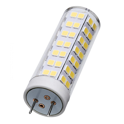 Satco S12326, T6 LED, 6.5W, 120V, 3000K Soft White, 650 Lumens, Bi Pin G8 Base, Clear Finish