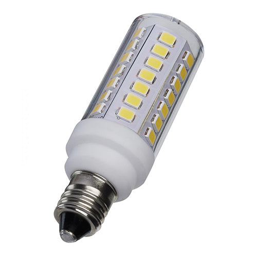 Satco S12335, T6 LED, 5W, 120V, 5000K Natural Light, 550 Lumens, Mini Candelabra E11 Base, Clear Finish