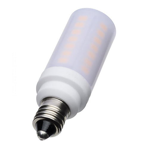 Satco S12336, T6 LED, 5W, 120V, 3000K Soft White, 500 Lumens, Mini Candelabra E11 Base, Frost Finish