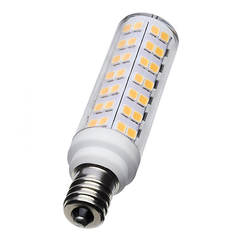 Satco S12346, T6 LED, 6.5W, 120V, 3000K Soft White, 650 Lumens, Candelabra E12 Base, Clear Finish