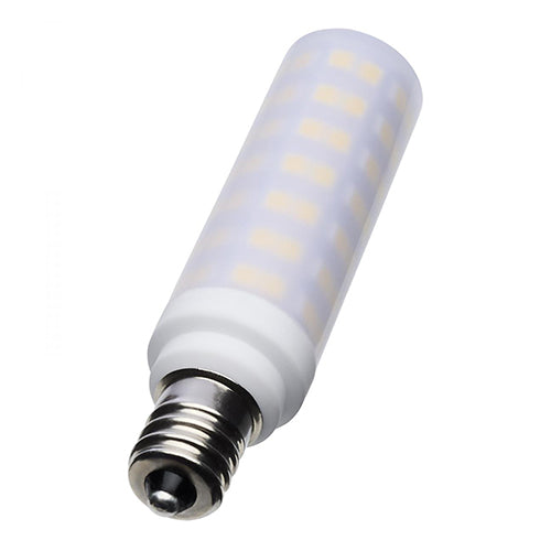 Satco S12349, T6 LED, 6.5W, 120V, 5000K Natural Light, 600 Lumens, Candelabra E12 Base, Frost Finish