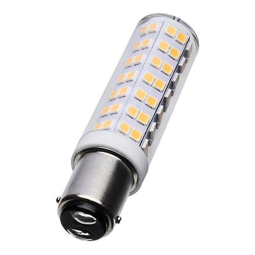 Satco S12354, T6 LED, 6.5W, 120V, 3000K Soft White, 650 Lumens, Bayonet Double Contact Base, Clear Finish