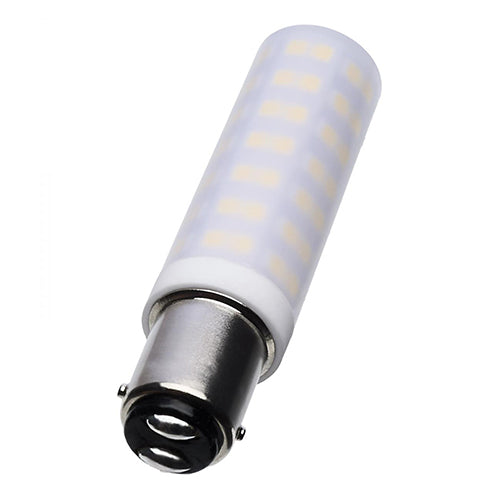 Satco S12357, T6 LED, 6.5W, 120V, 5000K Natural Light, 600 Lumens, Bayonet Double Contact Base, Frost Finish