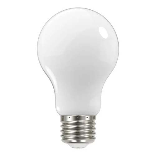 Satco S12413, A19 LED Filament, 5W, 120V, 3000K Soft White, 450 Lumens, Medium E26 Base, Soft White Finish